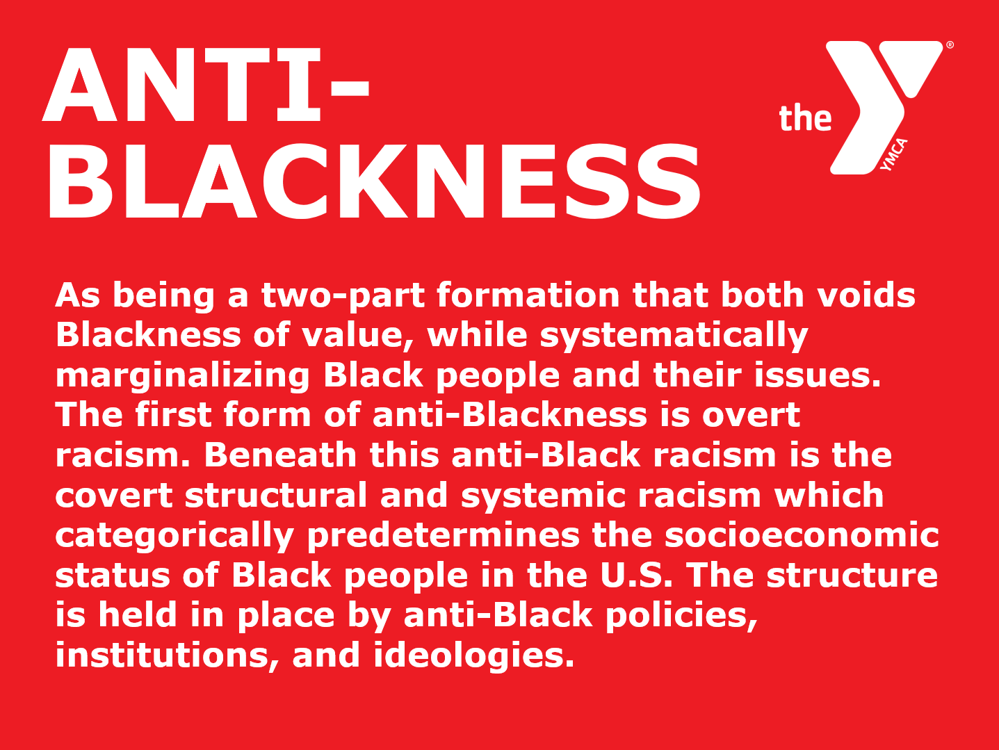 Anti Blackness