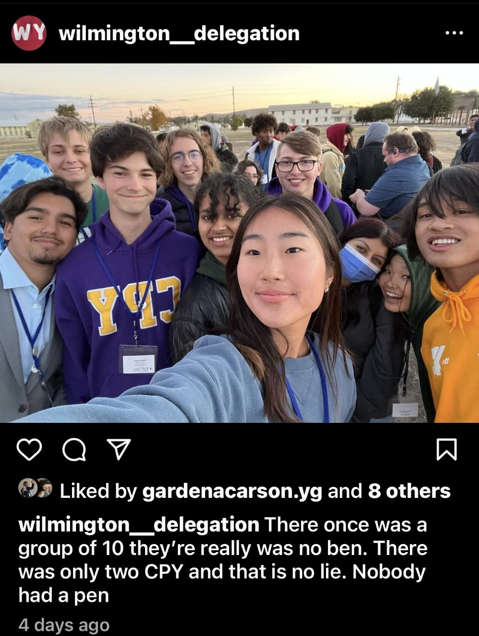 YMCA Teens at Camp Roberts