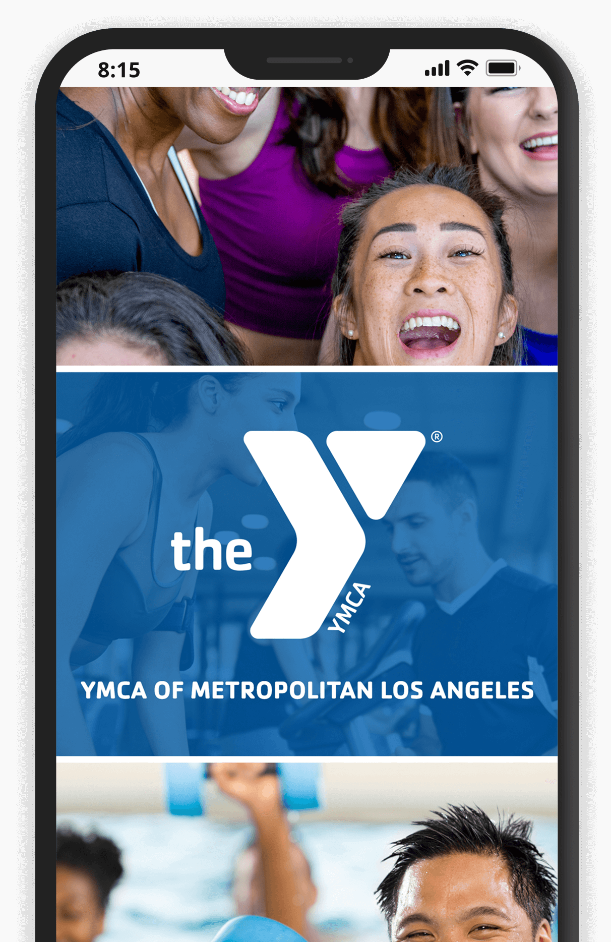 Mobile app interface