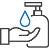 Hand Sanitizer Icon