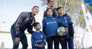 LA Galaxy and LA Y Officially Kick Off