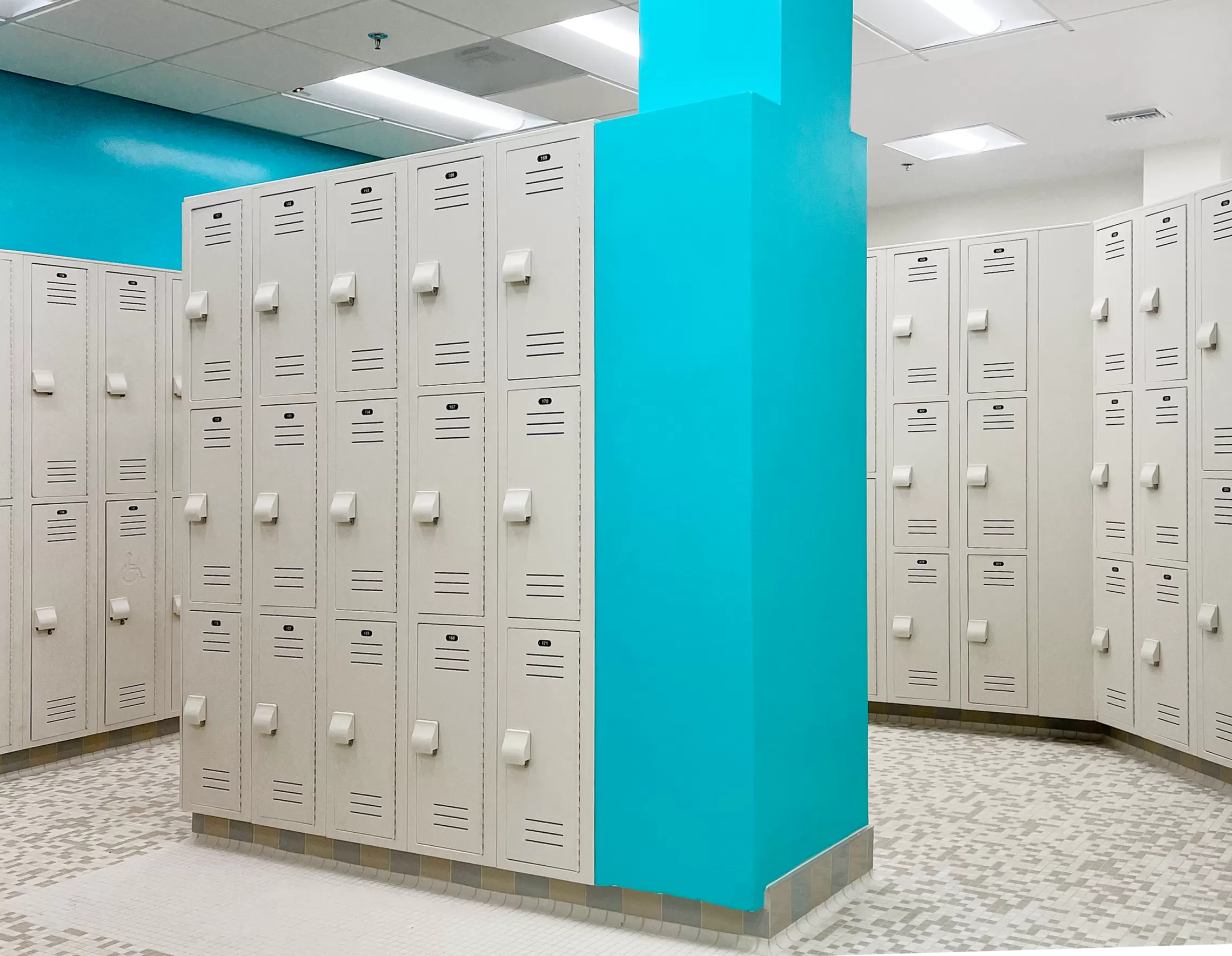 Hollywood YMCA Locker Room